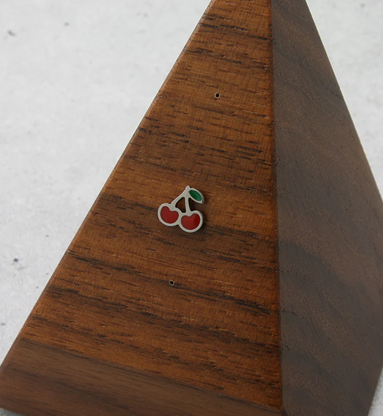 Cherry Threadless Titanium Top - Image 2