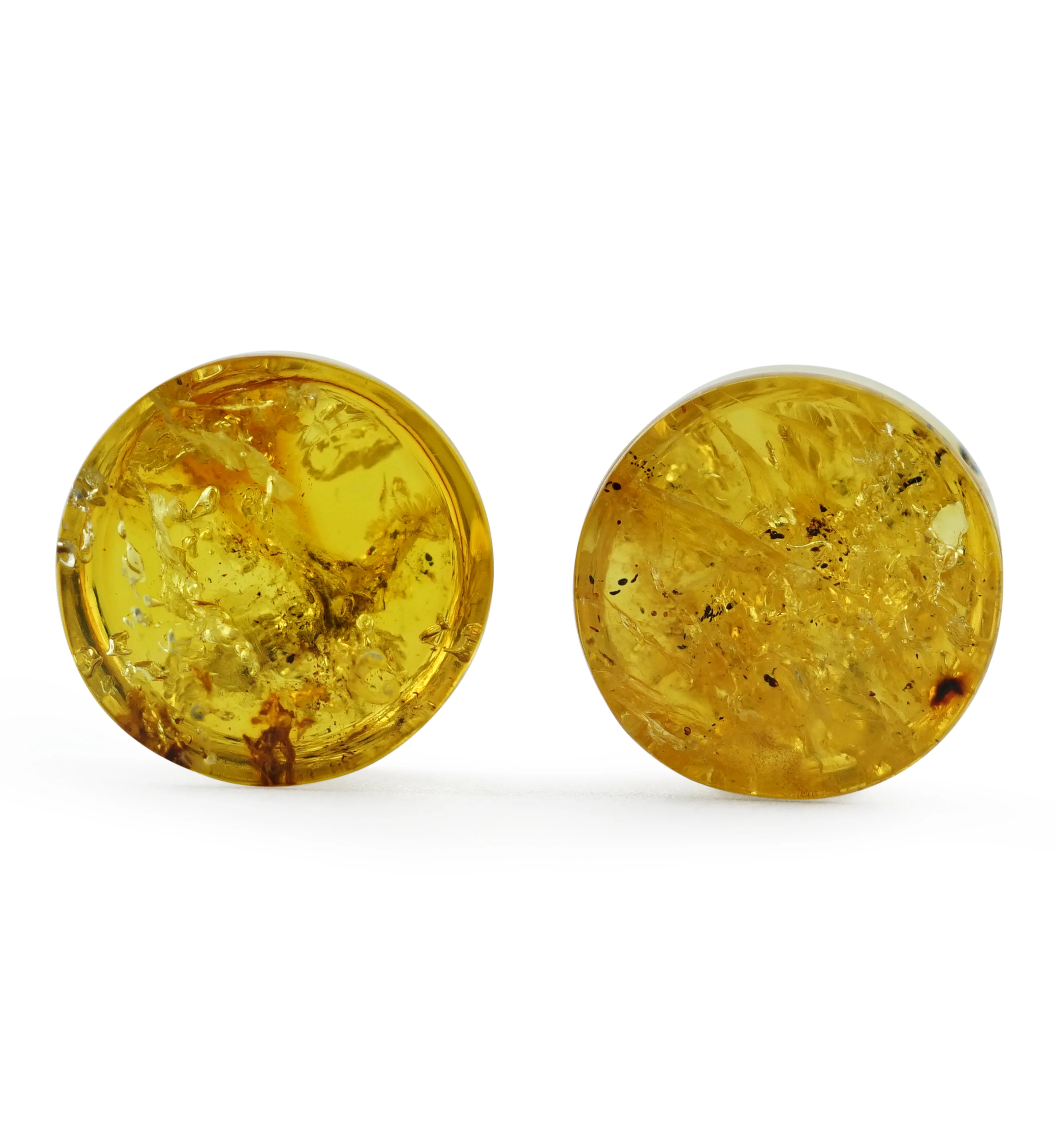 Chiapas Amber Plugs 00G (10mm) - Version 10 - Image 2