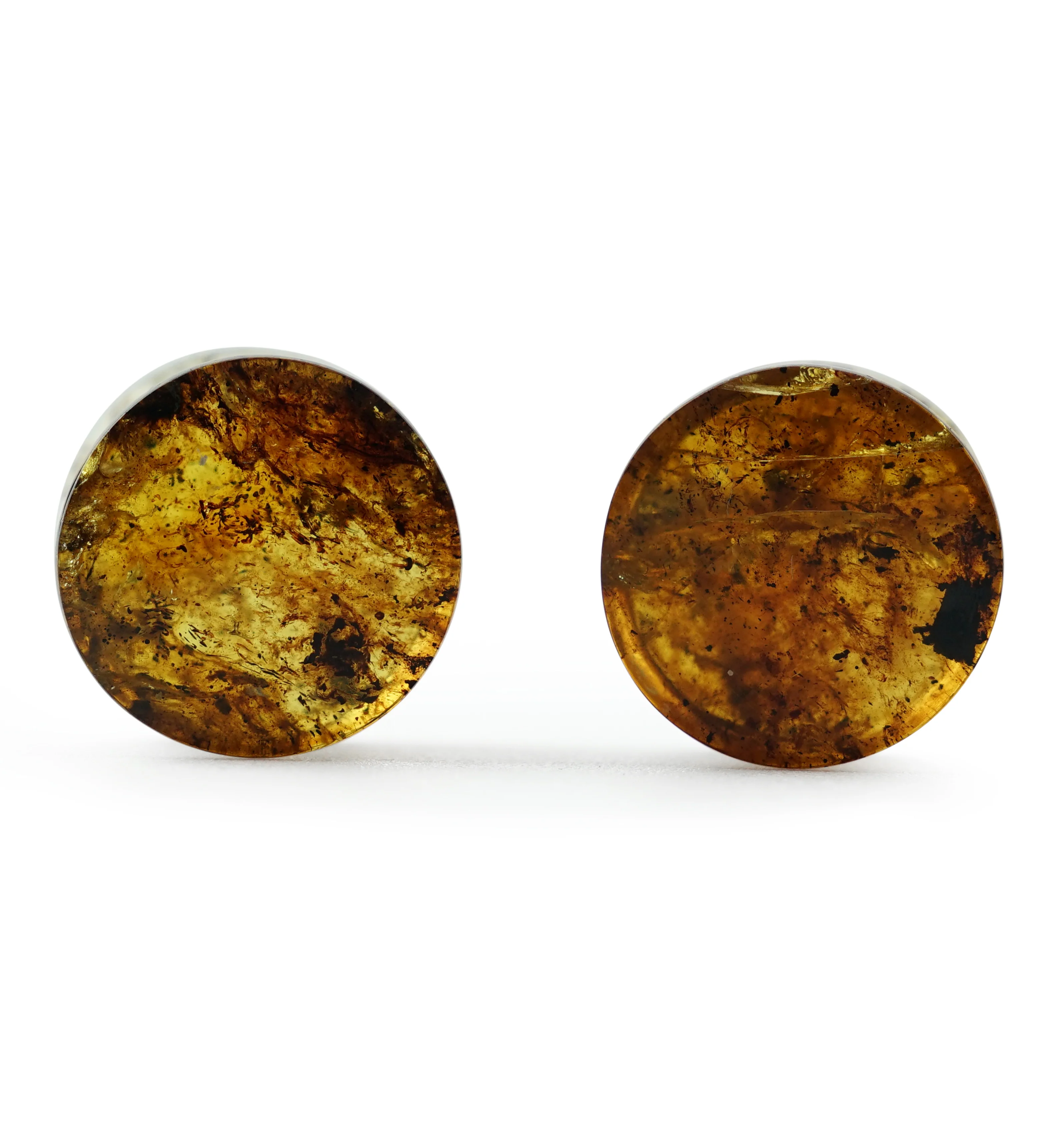 Chiapas Amber Plugs 00G (10mm) - Version 13 - Image 2