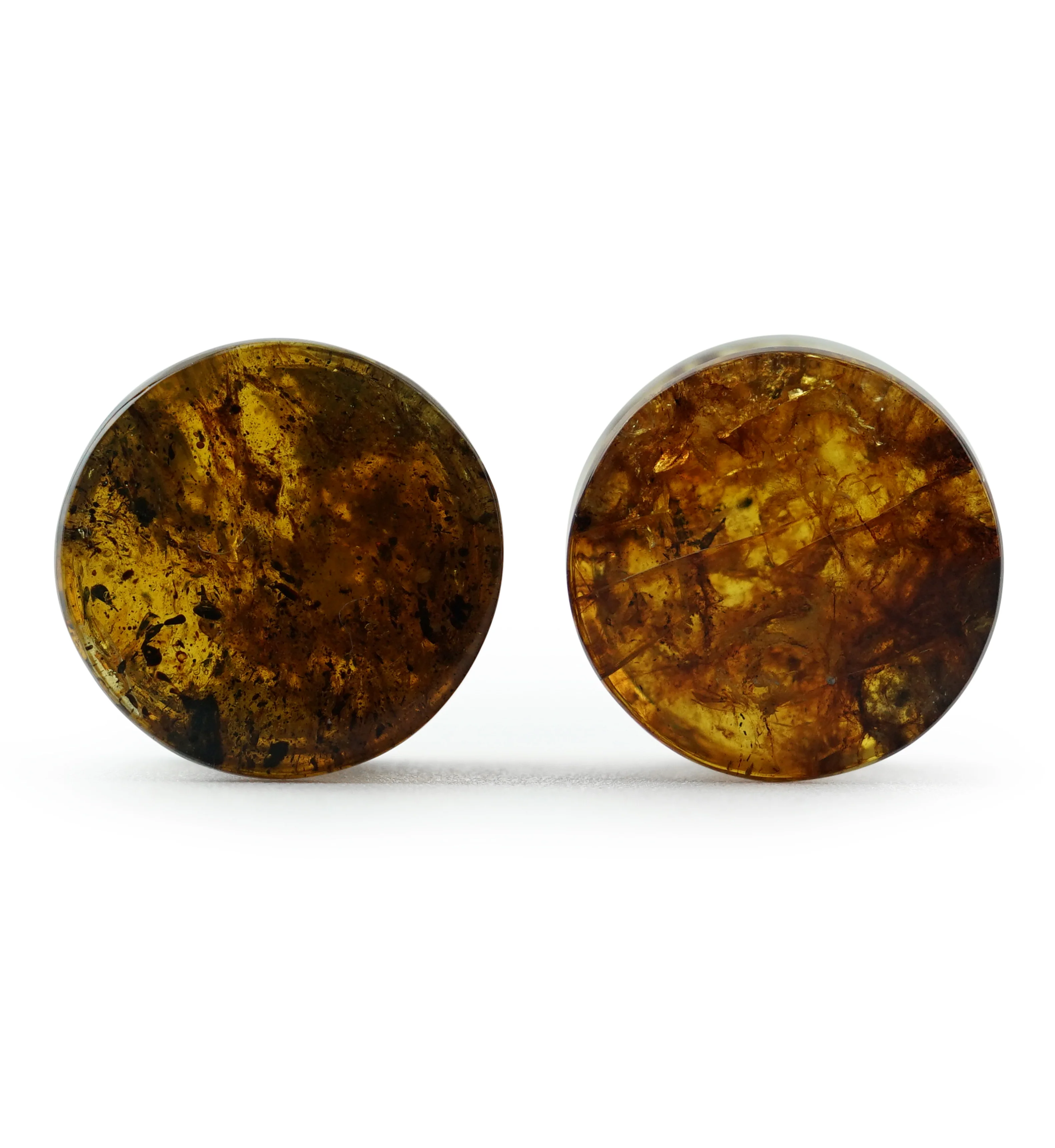 Chiapas Amber Plugs 00G (10mm) - Version 15 - Image 2