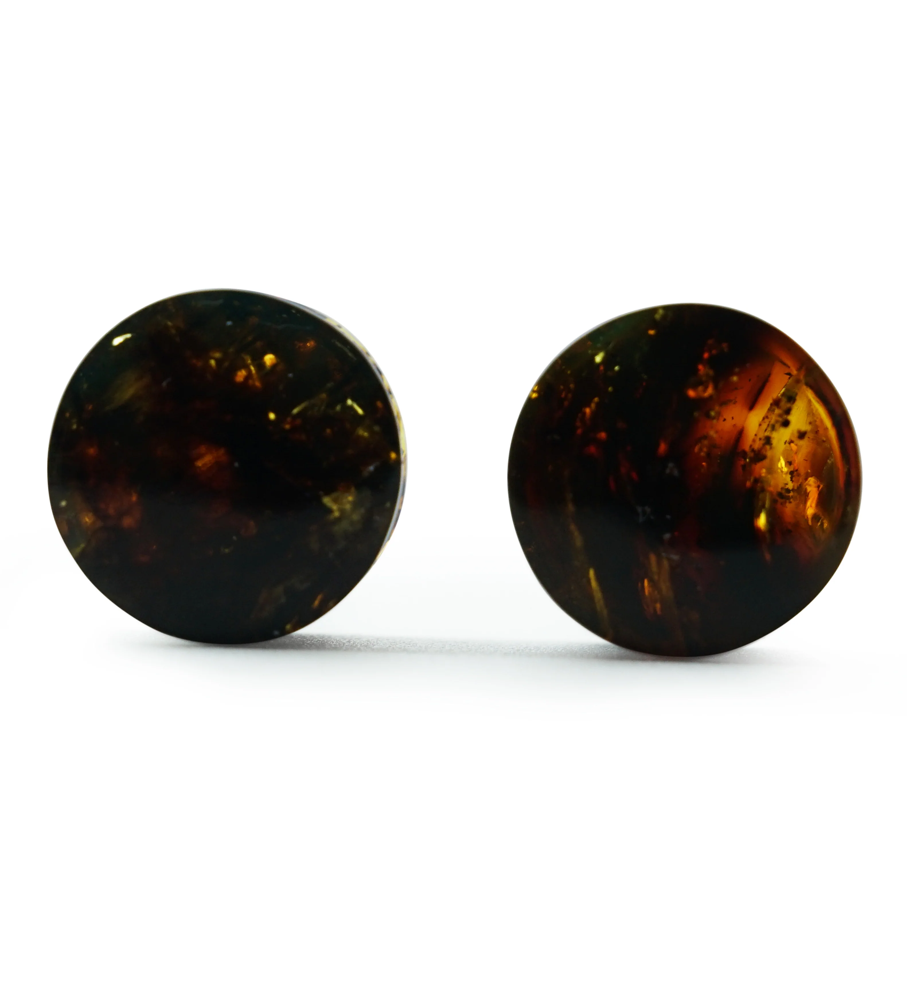 Chiapas Amber Plugs 00G (10mm) - Version 18 - Image 2