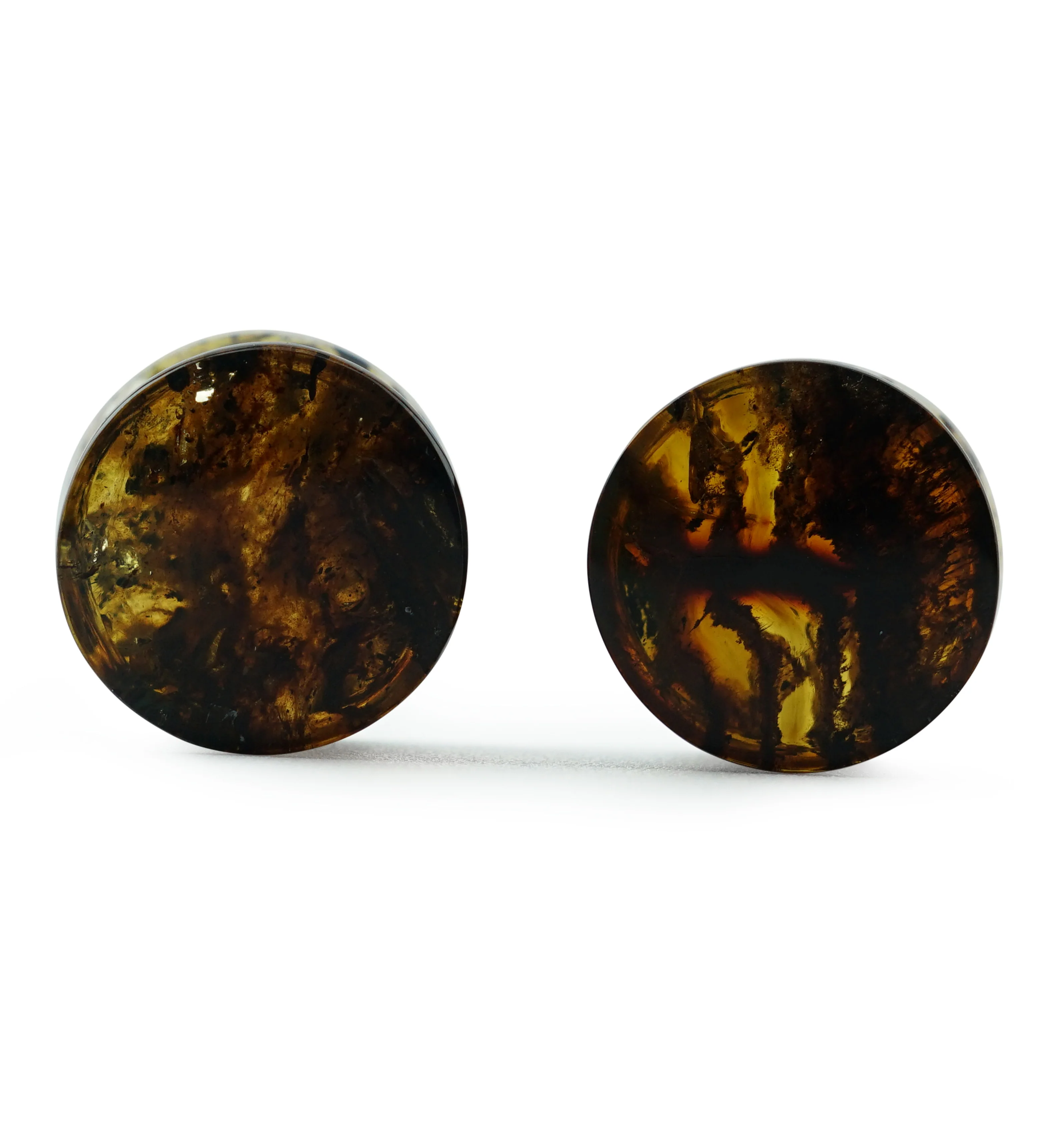 Chiapas Amber Plugs 00G (10mm) - Version 20 - Image 2
