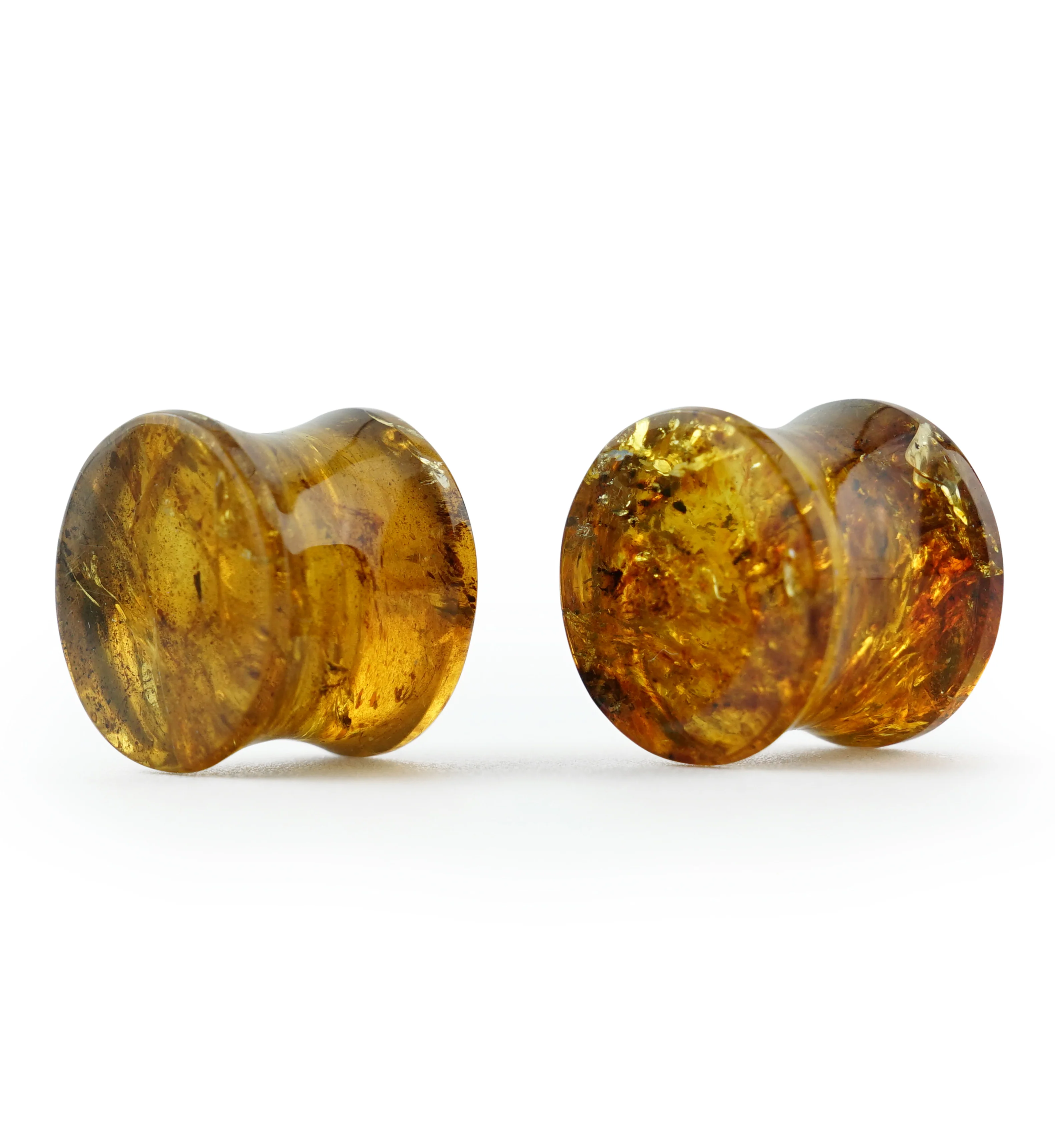 Chiapas Amber Plugs 7/16" (11mm) Version 4