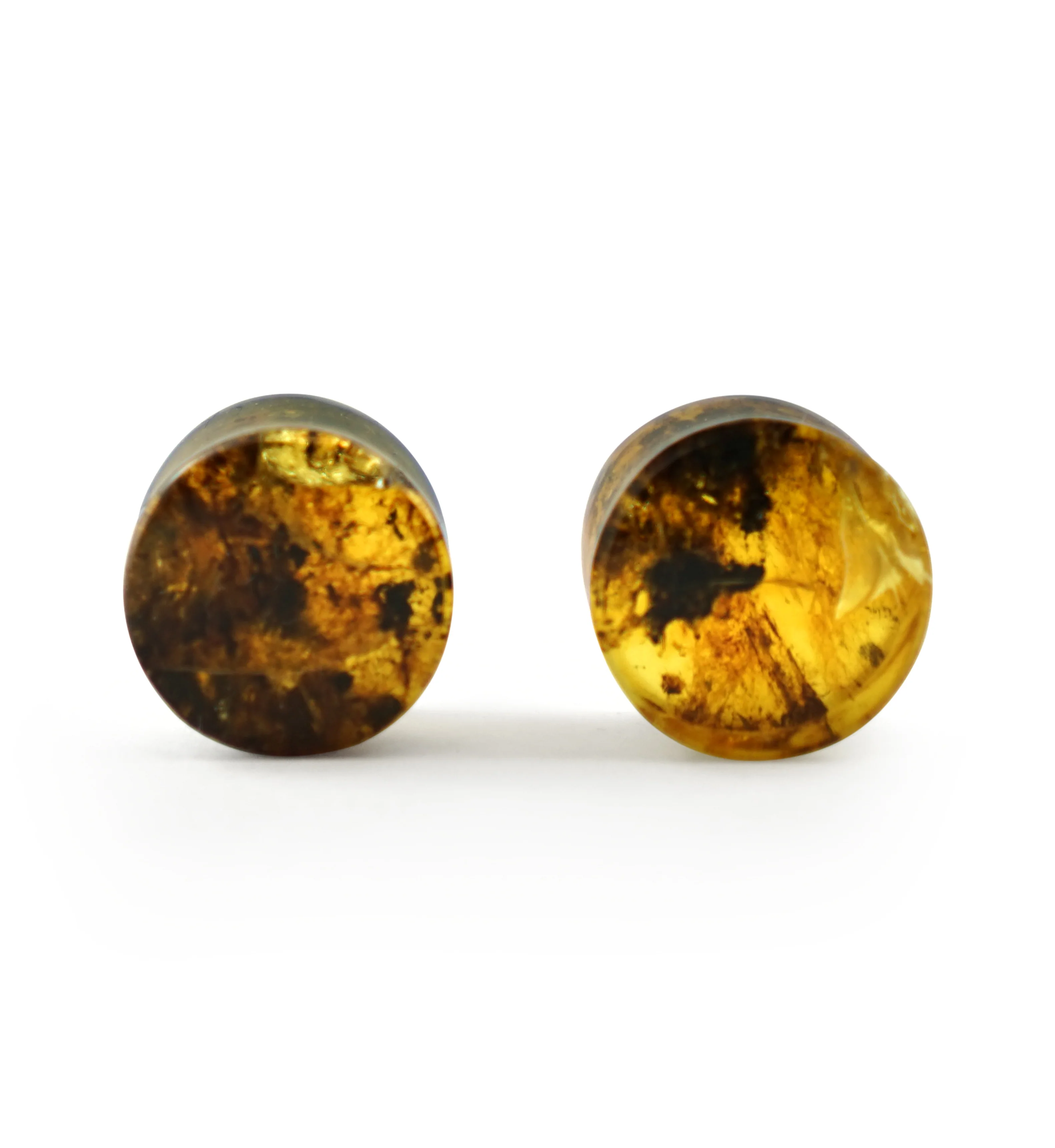 Chiapas Amber Plugs 1/2" (12mm) Version 11 (Tiny Chip)