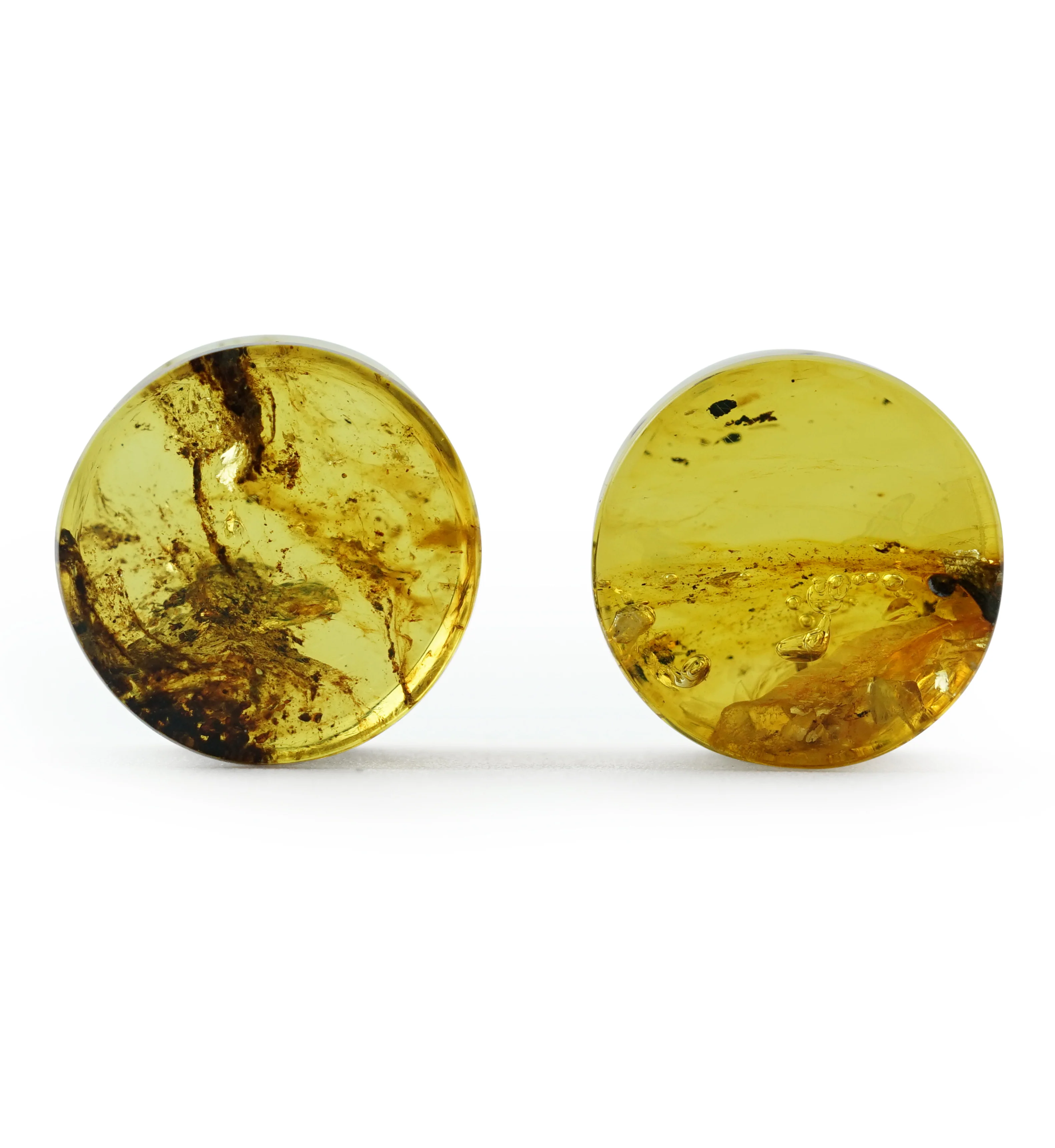 Chiapas Amber Plugs 1/2" (12mm) Version 1 - Image 2