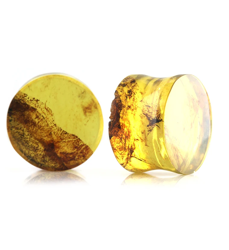 Chiapas Amber Plugs 5/8" (16mm) Version 6 - Image 2