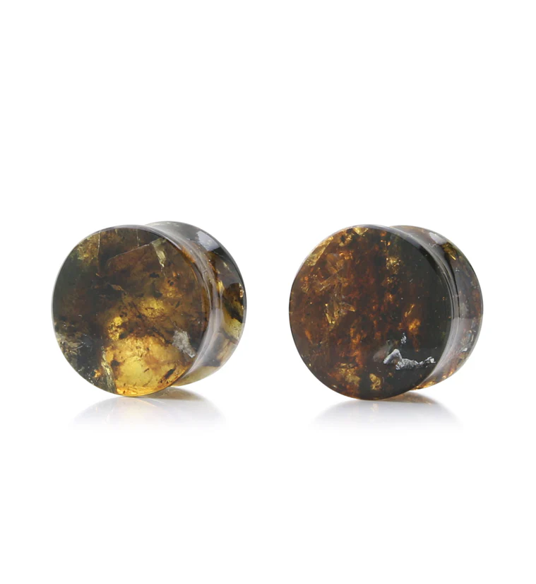 Chiapas Amber Plugs 5/8" (15.5mm) - Version 23 - Image 2