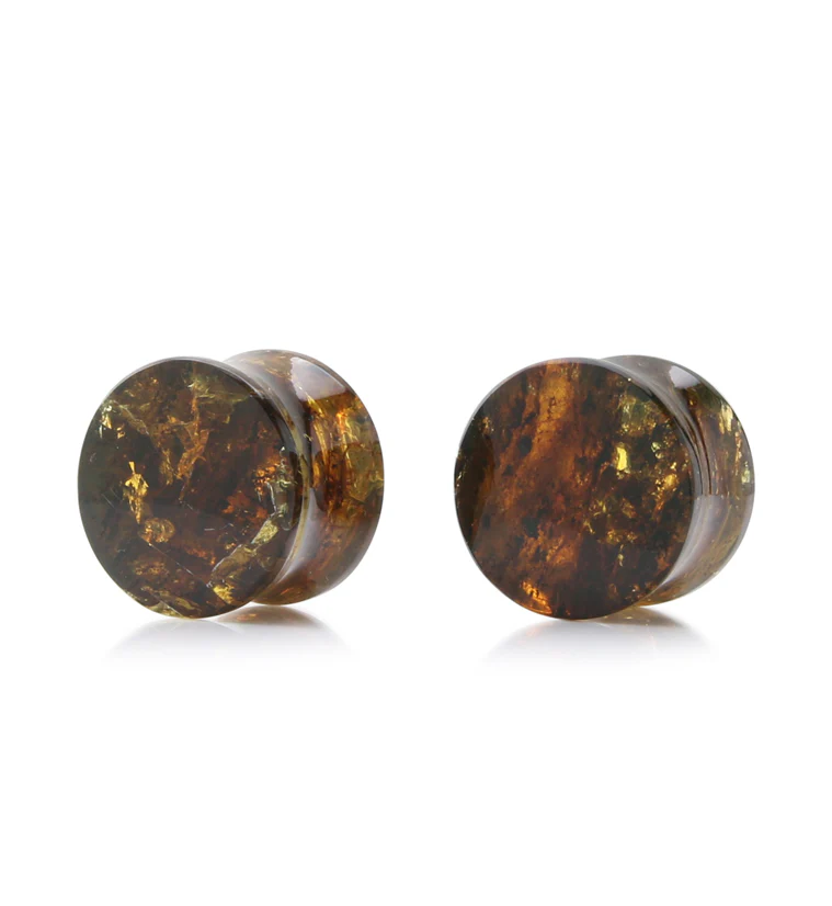 Chiapas Amber Plugs 5/8" (16mm) - Version 15 - Image 2