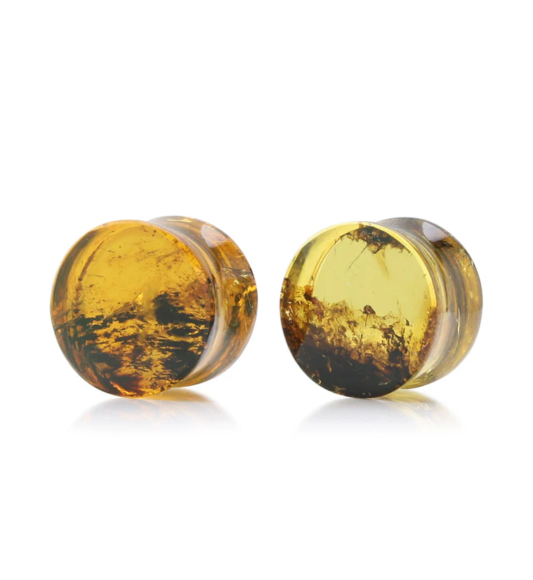 Chiapas Amber Plugs 5/8" (16mm) - Version 16 - Image 2
