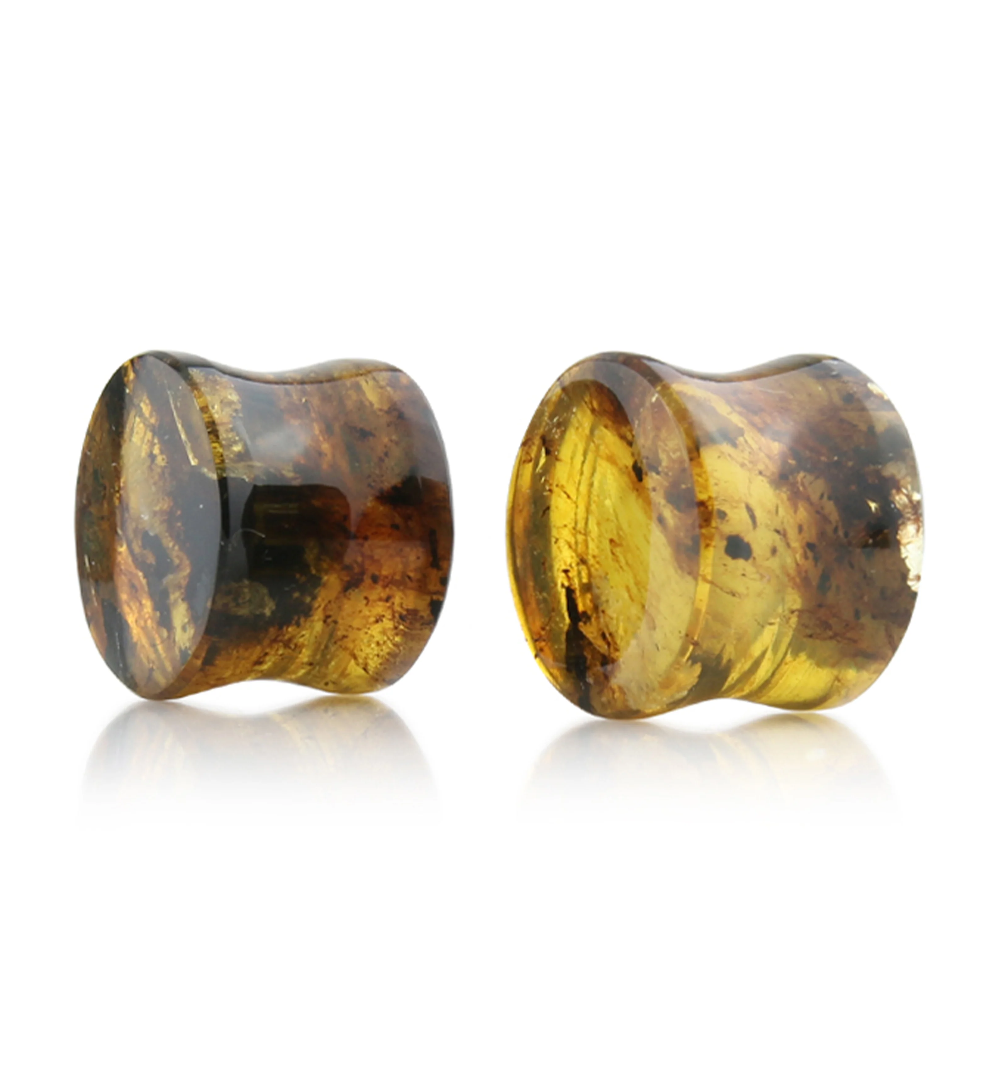 Chiapas Amber Plugs 9/16" (14mm) - Version 13 - Image 2