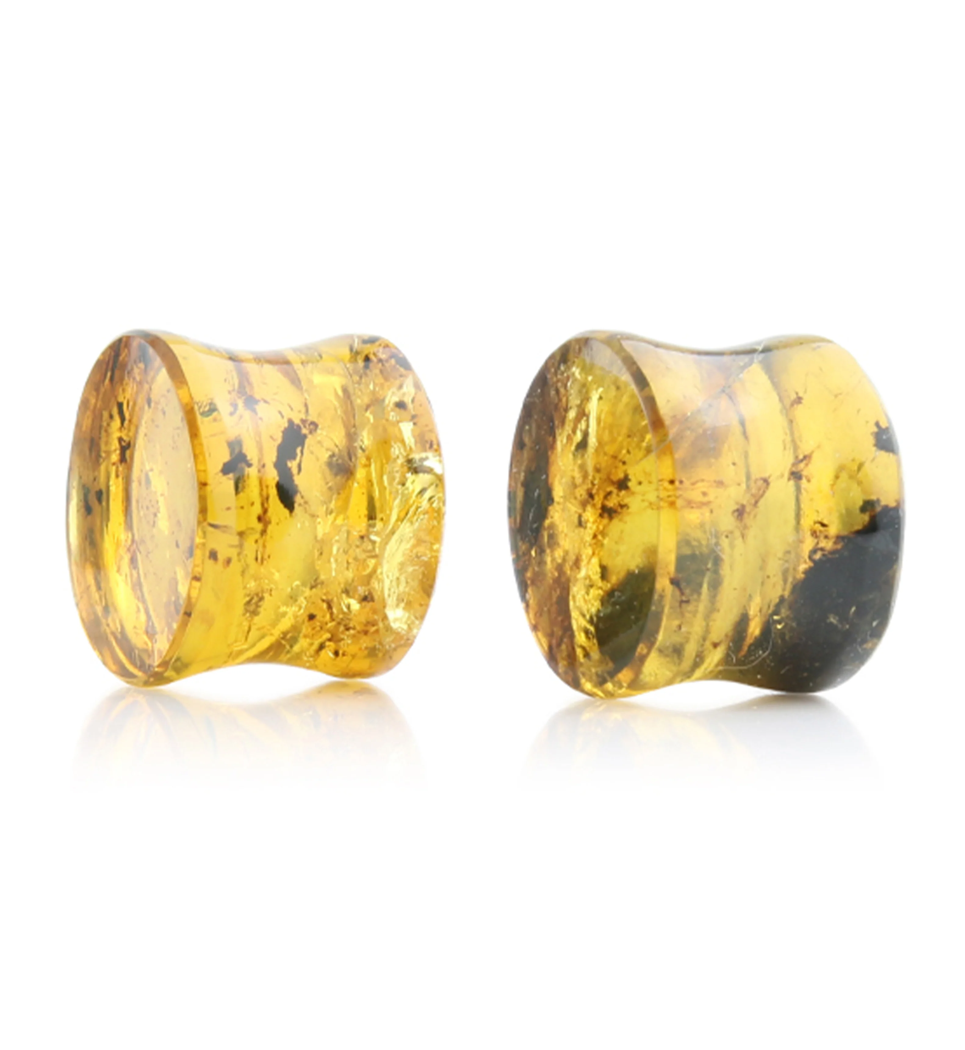 Chiapas Amber Plugs 9/16" (14mm) - Version 8 - Image 2
