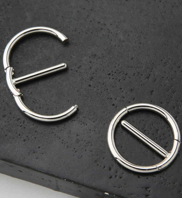 Circlet Stainless Steel Nipple Clicker Ring - Image 2