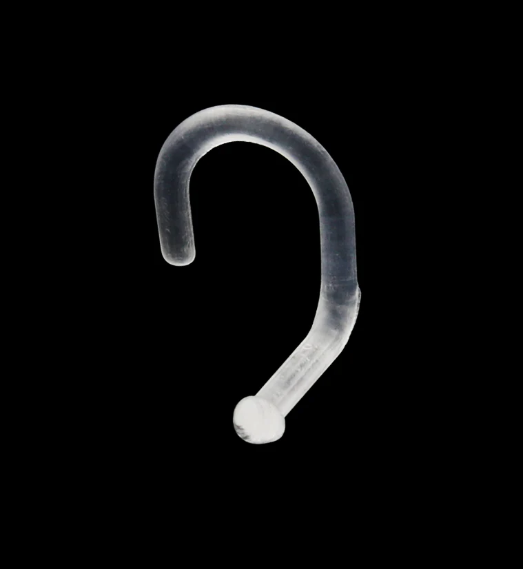 Clear Dome Nose Screw Retainer