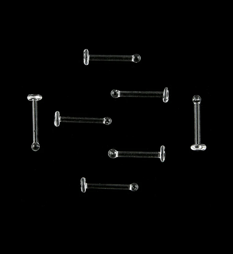 Clear Glass Nosebone - Image 2