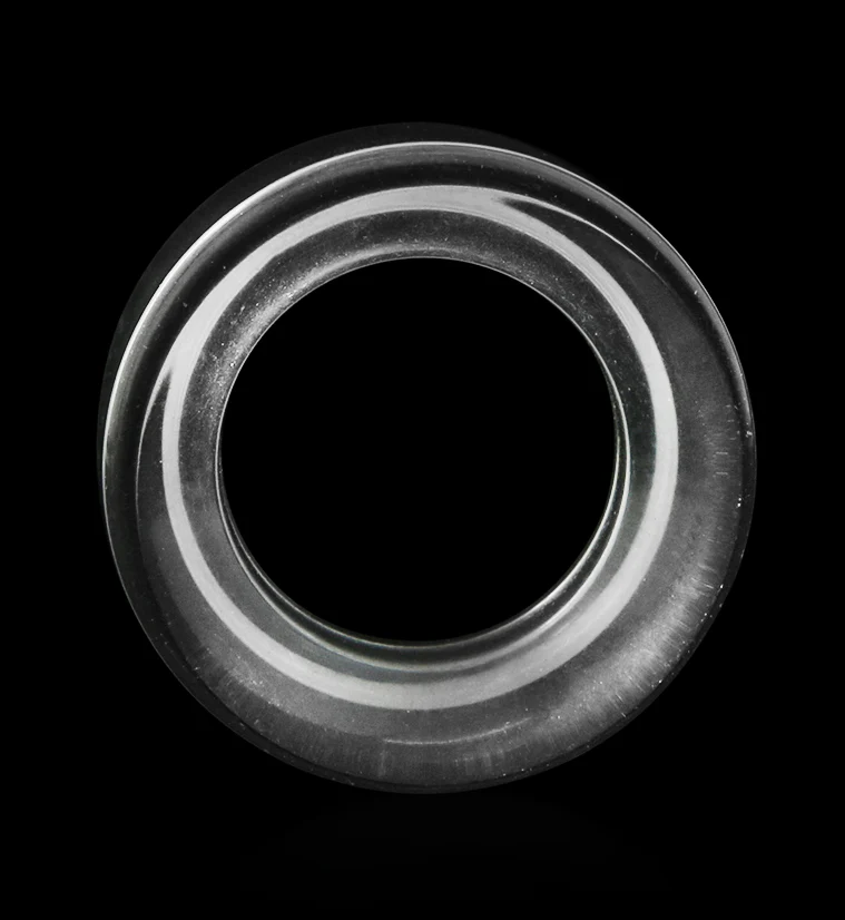 Clear Glass Tunnel Plugs - Image 4