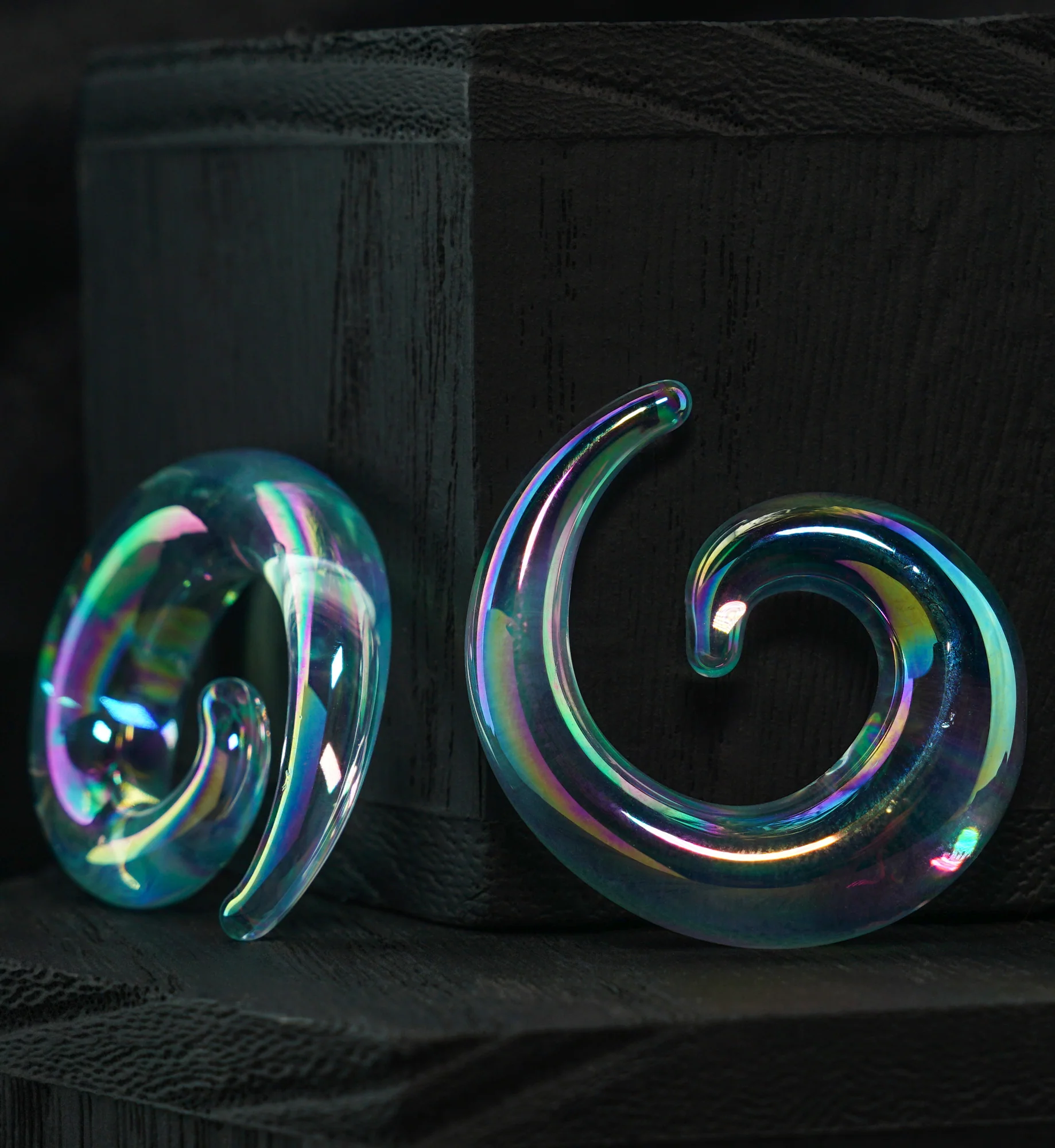 Clear Rogue Glass Spirals - Image 2