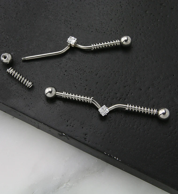 Coil CZ Industrial Barbell - Image 2