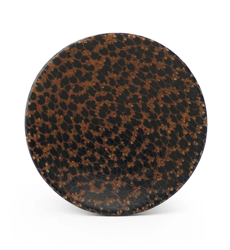 Concave Palm Wood Plugs - Image 4
