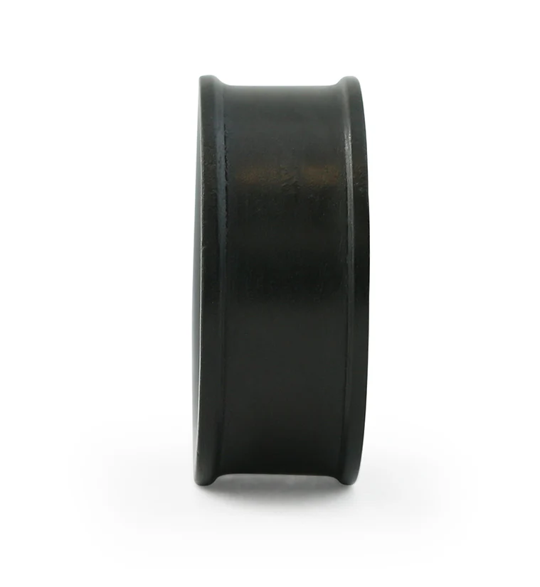 Concave Wooden Rings Tunnel Plugs - Image 4