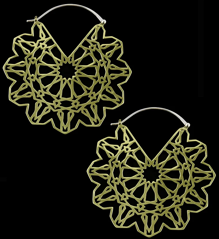 Concord Brass Earrings - Weights