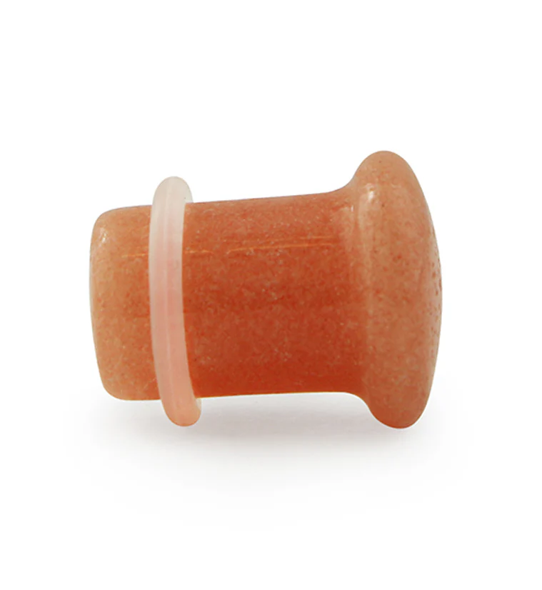Coral Glow in the Dark Glass Plugs - Single Flare - Image 4