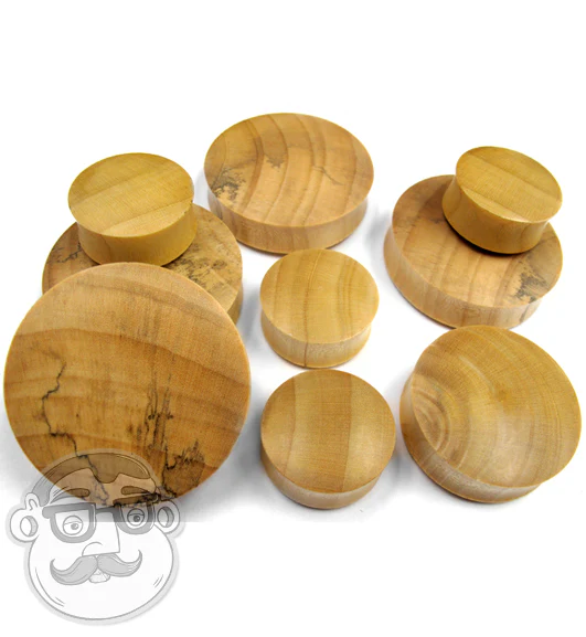 Crocodile Wood Plugs (29mm - 50mm)