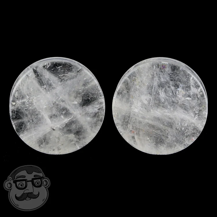 Crystal Quartz Stone Plugs - Image 7