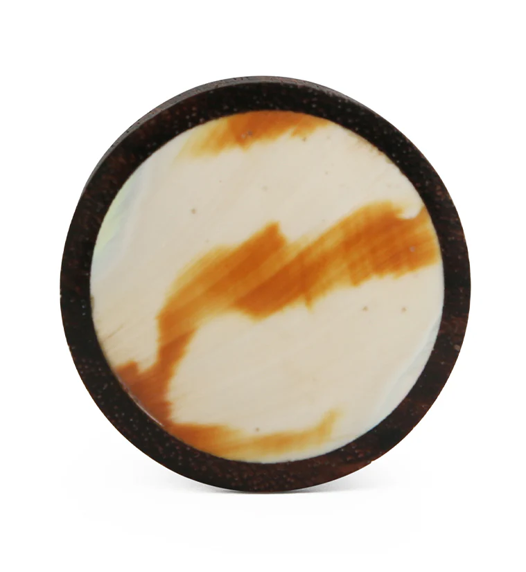 Cukli Shell Inlay Wooden Plugs - Image 3