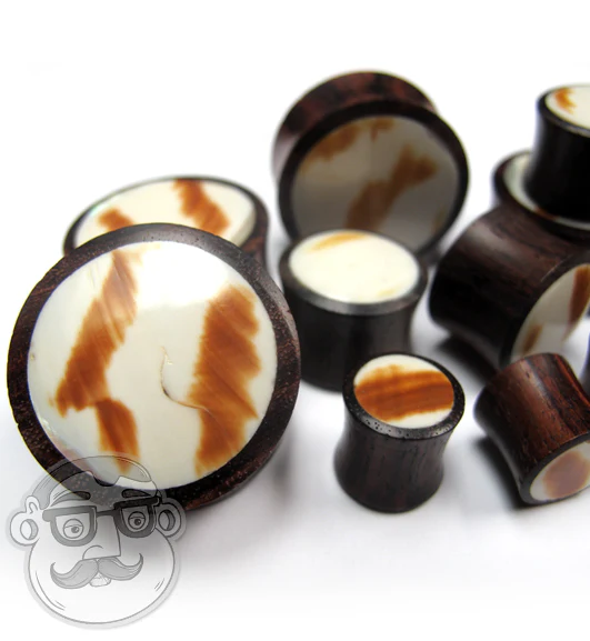 Cukli Shell Inlay Wooden Plugs - Image 6
