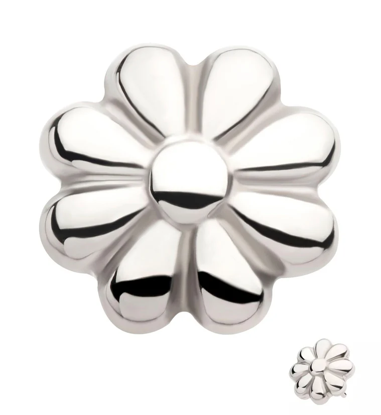 Daisy Titanium Threadless Top