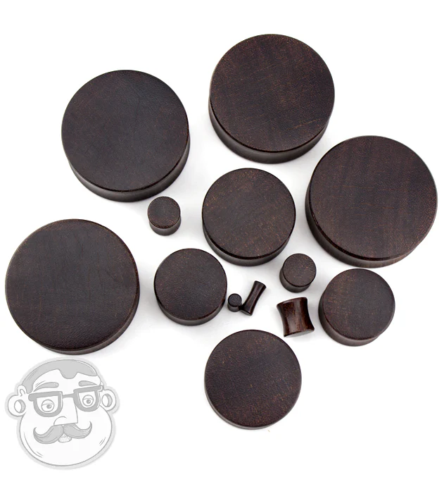 Dark Tamarind Wood Plugs - Image 6