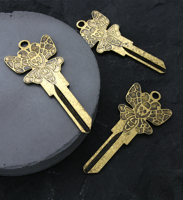 Death Moth Brass Key - Image 2