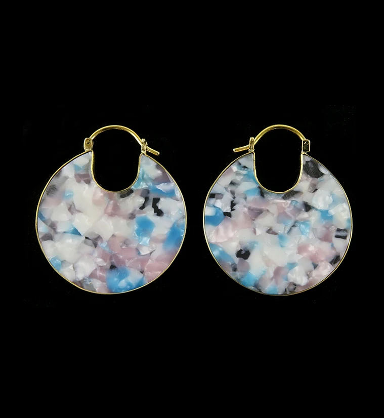 Discoid Pink & Blue Fructose Hangers