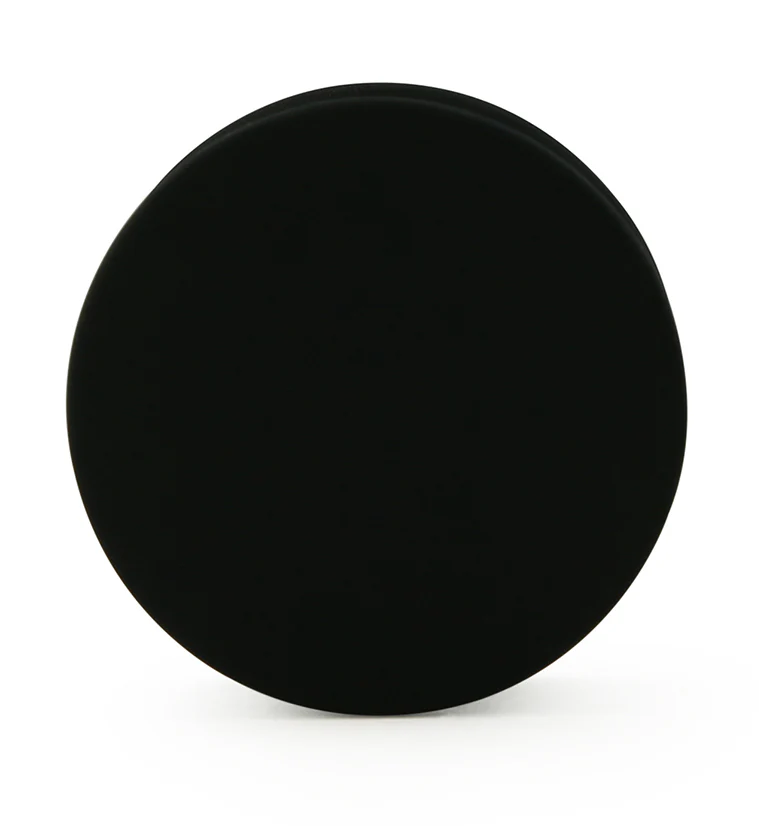 Double Flare Matte Black Silicone Plugs - Image 3