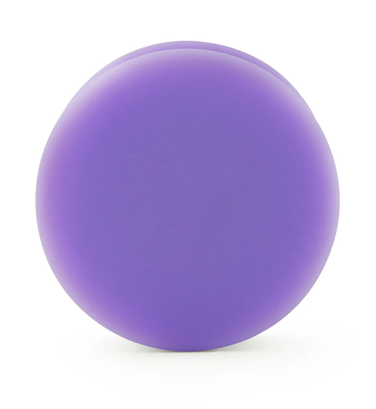 Double Flare Matte Lavender Silicone Plugs - Image 4