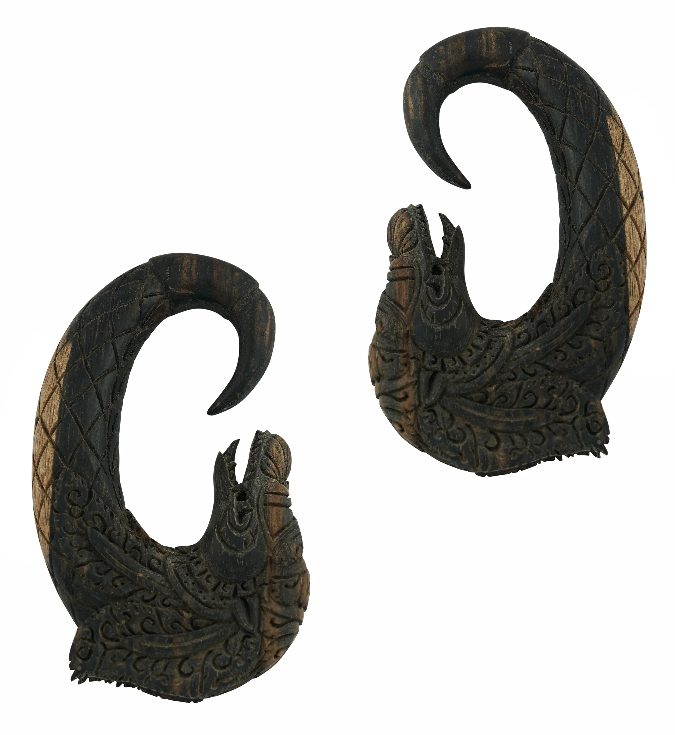 Dragon Fiery Areng Wooden Hangers - Image 3