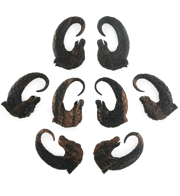 Dragon Fiery Areng Wooden Hangers - Image 5