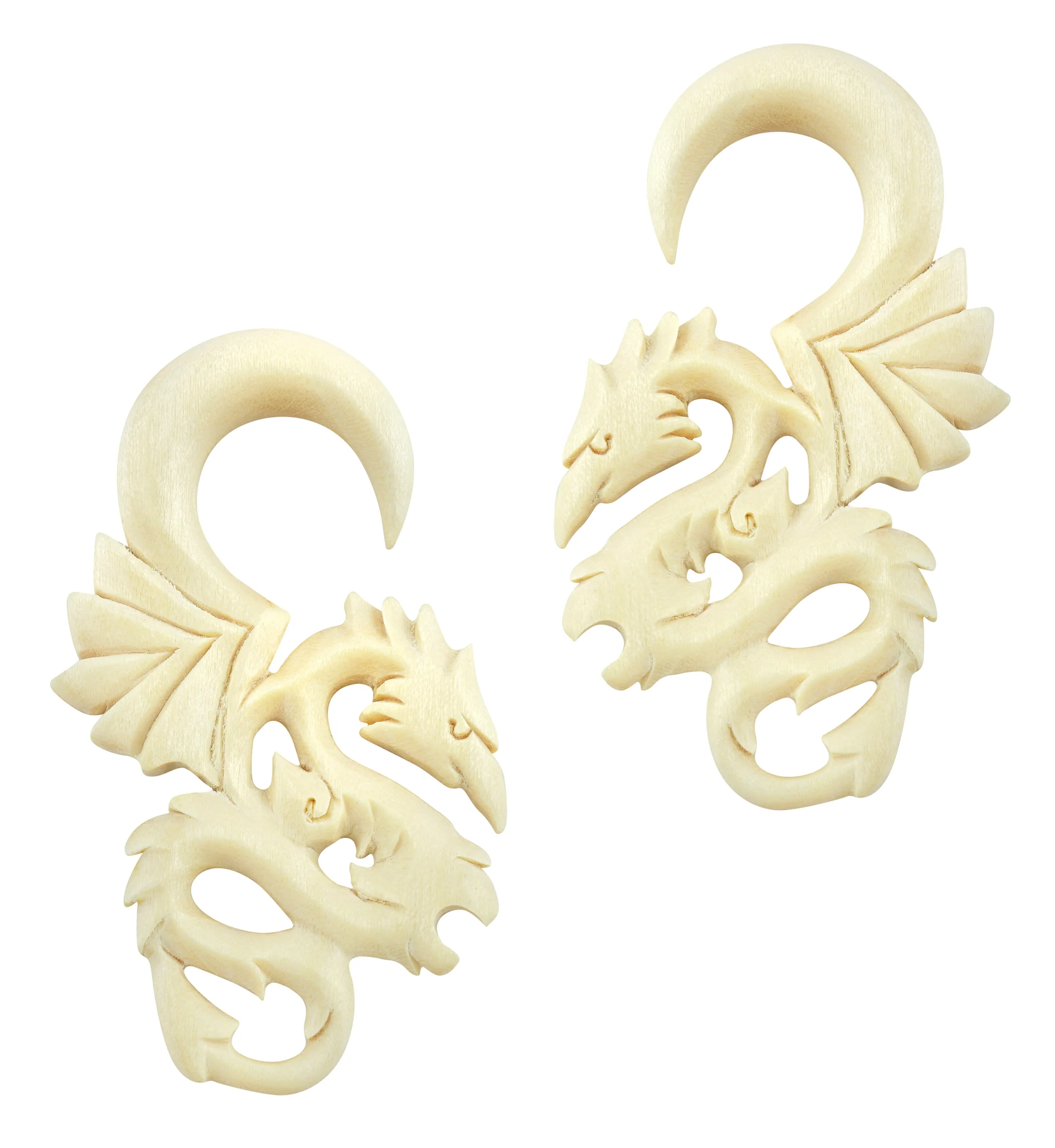 Dragon Crocodile Wood Hangers - Image 3