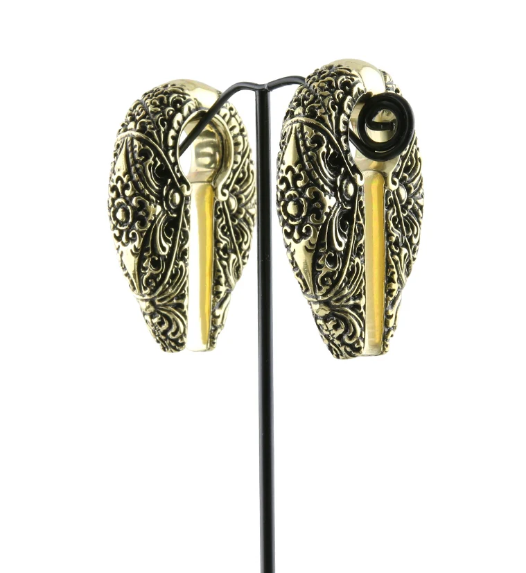 Filigree Keyhole Ear Weights - Image 4