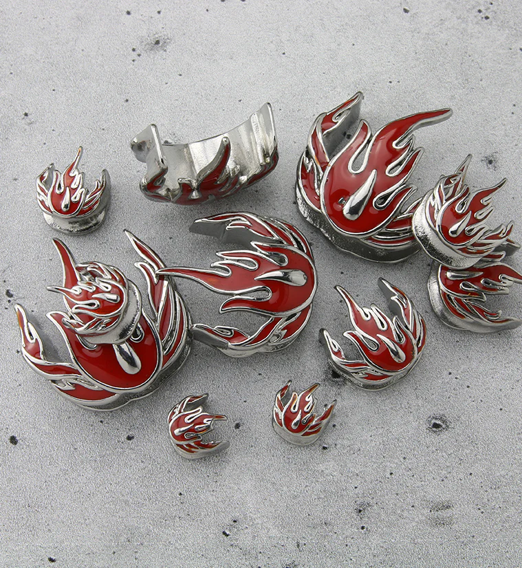 Flame Stainless Steel Saddles - Image 2