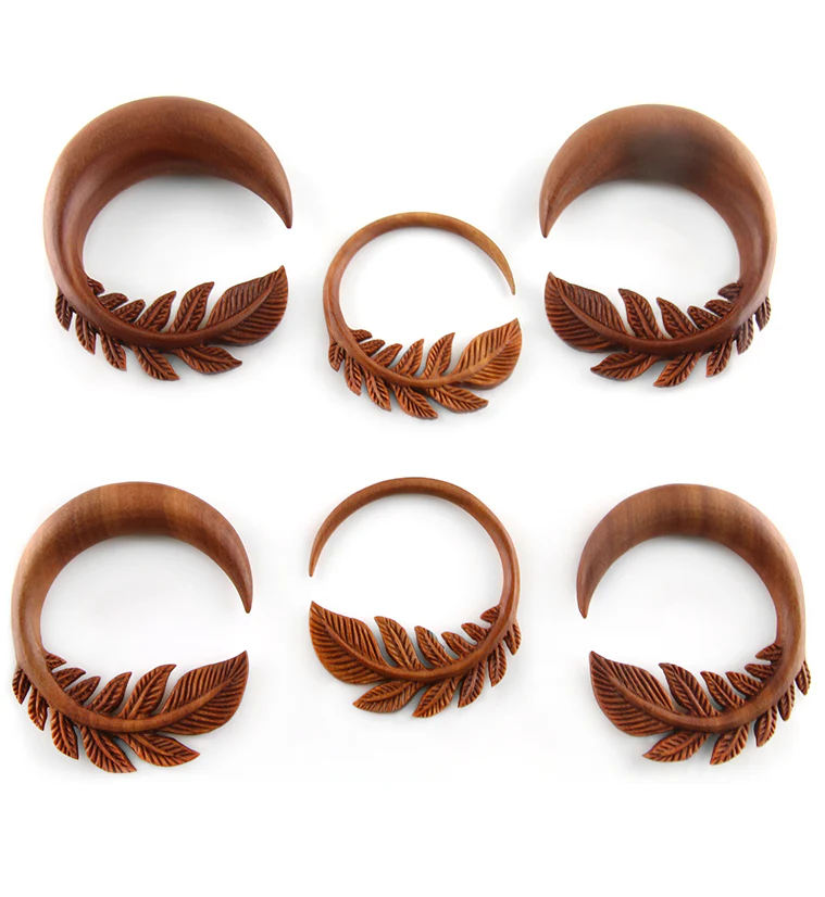 Foliage Wooden Spiral Hangers - Image 2