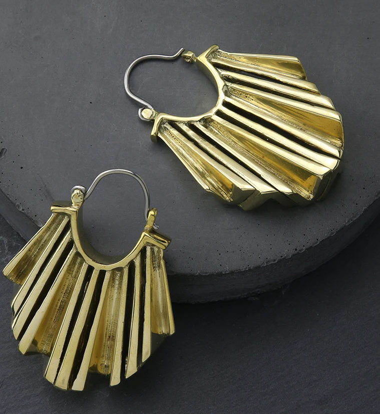 Force Brass Titanium Hangers / Earrings - Image 2