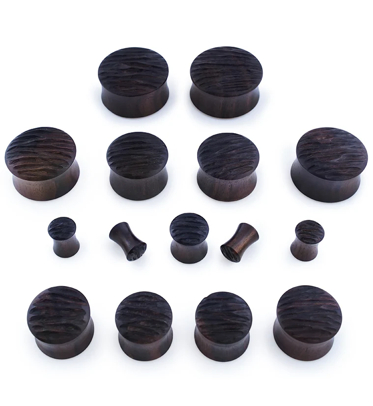 Furrow Areng Wood Plugs - Image 3