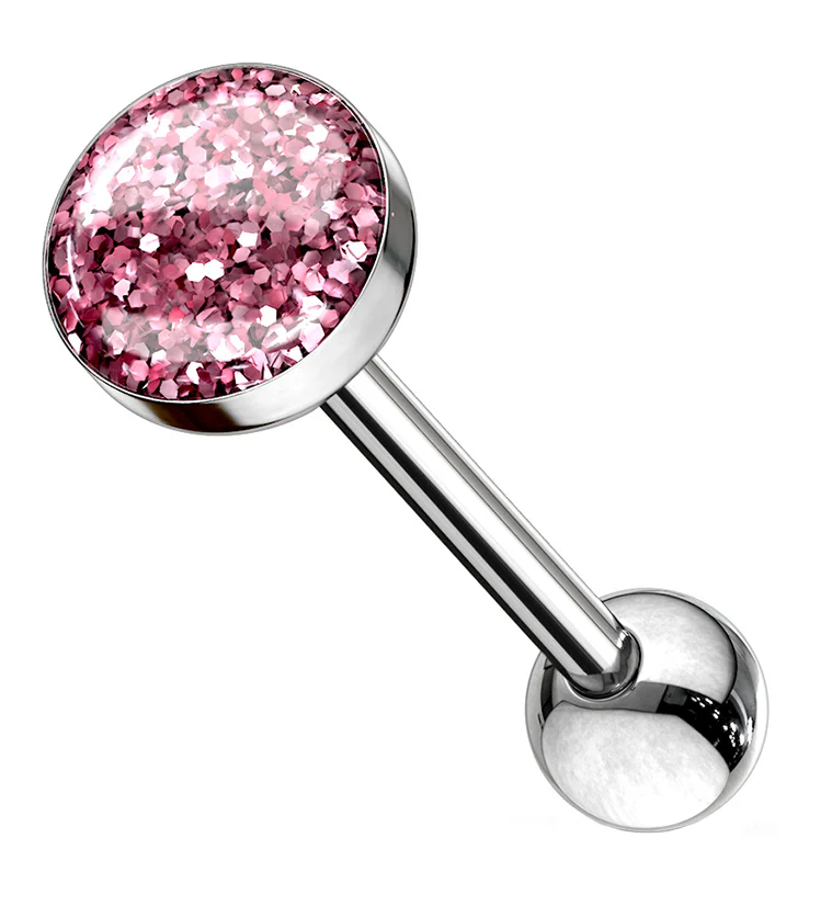 Glitter Dome Tongue Ring - Image 5