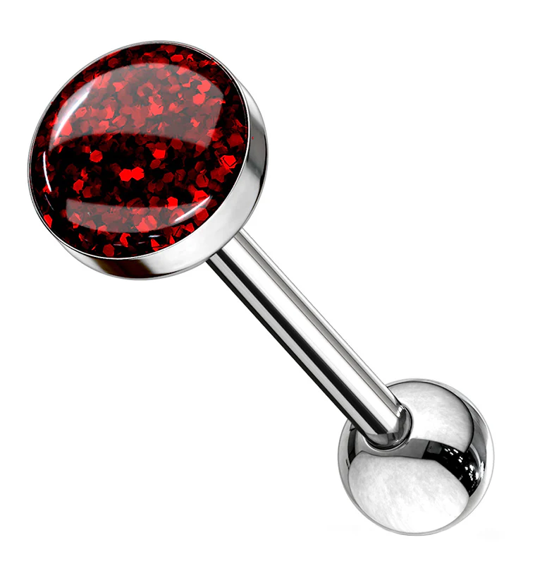 Glitter Dome Tongue Ring - Image 7