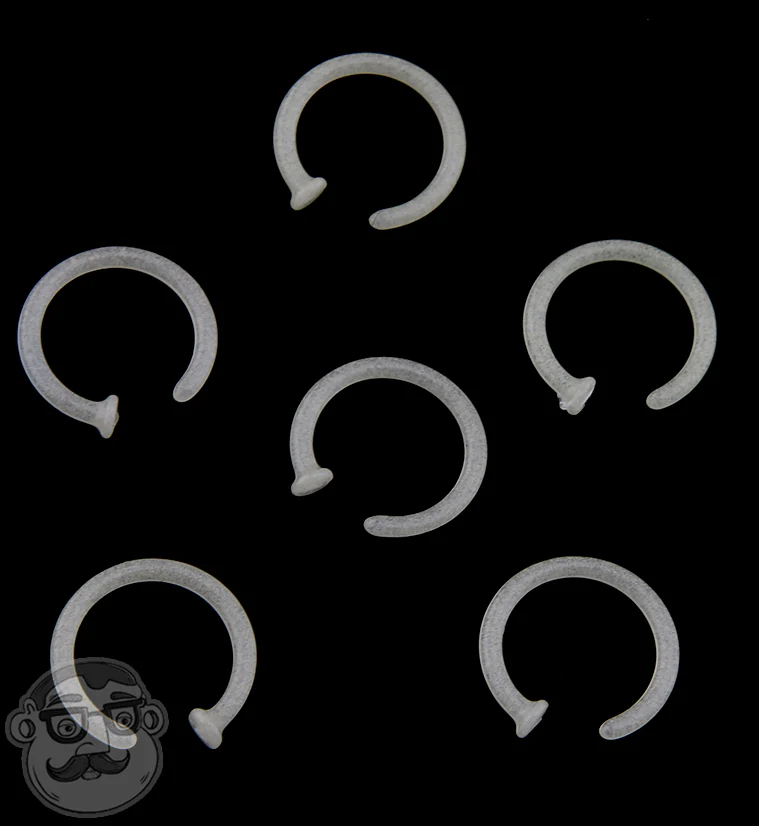 Glow in the Dark Bioflex Nose Hoop Ring