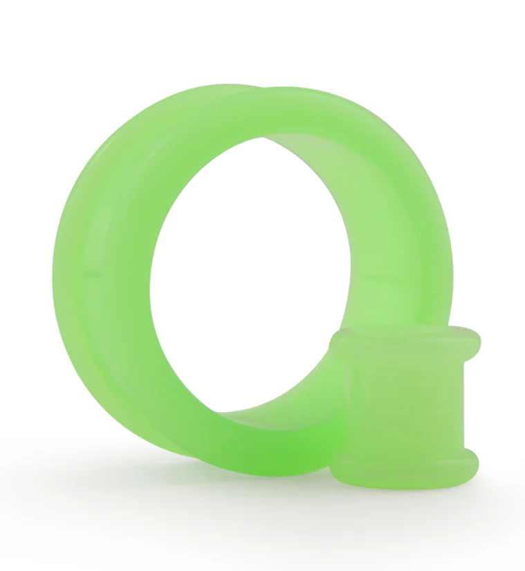 Glow In The Dark Green Silicone Tunnels - Image 7