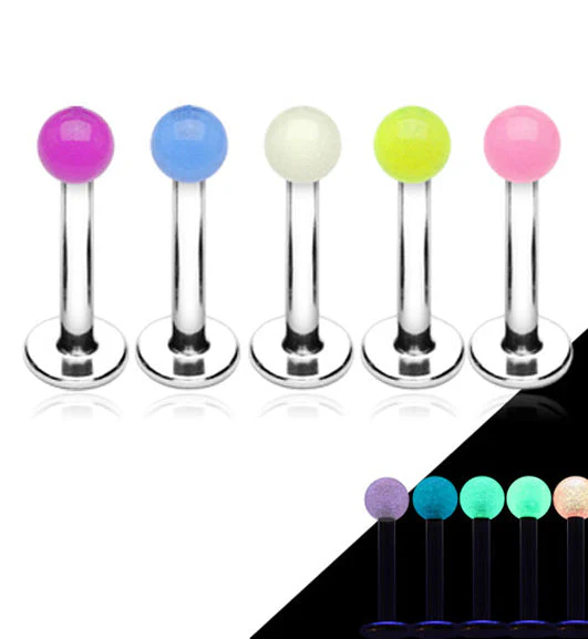 Glow In The Dark Steel Labret - Image 3