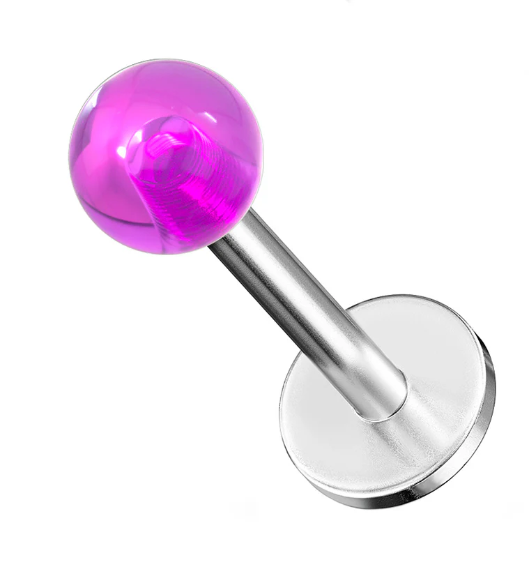 Glow In The Dark Steel Labret - Image 6