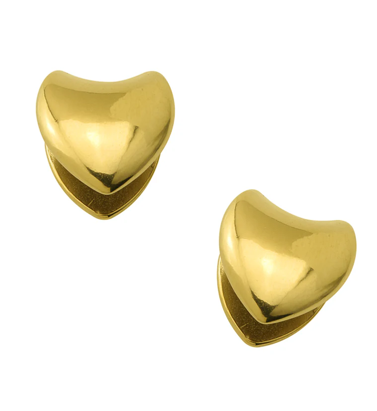 Gold PVD Shield Hangers - Image 3
